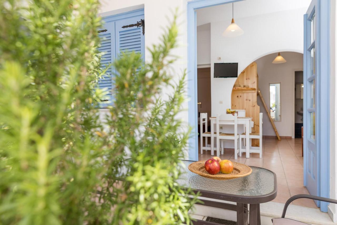 איוס פרוקופיוס Aqua Naxos Apartments & Suites מראה חיצוני תמונה